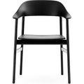 Thumbnail photo of Herit Chair Armrest Black Oak Black