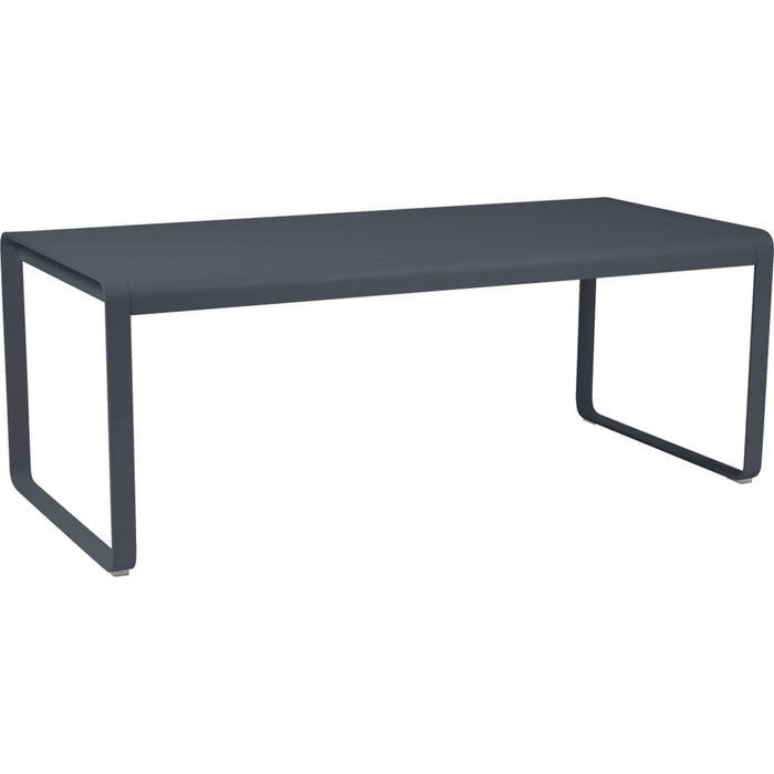 Bellevie Table 196 X 90 Cm Anthracite - Matbord Utomhus - Pagnon & Pelhaître - Grå - Metall