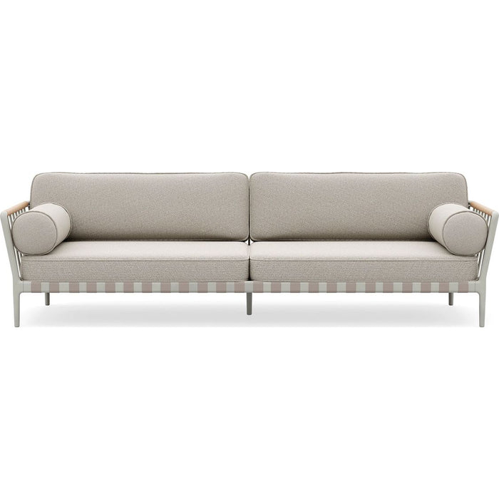 Photo of Open-air Sofa - Vipp720  - Havesofa - Meadow Light Grey - Sofa 3 Seater - L246 X W93 X H80 Cm