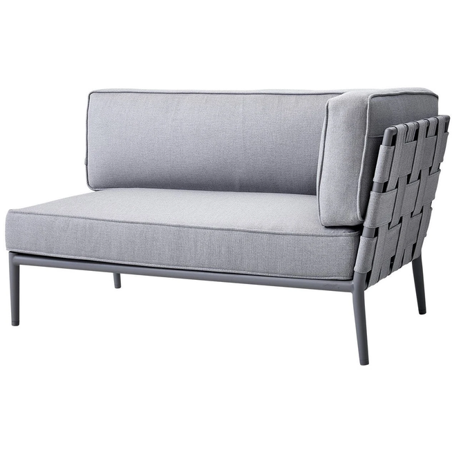 Photo of Conic 2-pers. Sofa, Venstremodul - Airtouch, Light Grey