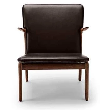 Photo of Beak Chair Armchair by Ole Wanscher (Thor 377 leather, oiled