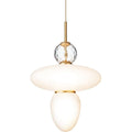 Thumbnail photo of Rizzatto 43 Pendant Opal/satin Brass