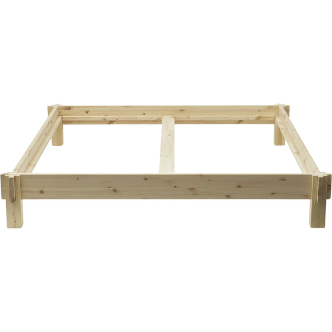 Photo of Notch Bed Frame  - Sengeramme - Pine - 180 X 200 Cm - W200 X H33 Cm