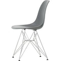 Eames Plastic Chair Dsr - 56 Granite Grey/chrome Base - Matstolar - Charles & Ray Eames - Grå - Metall/plast