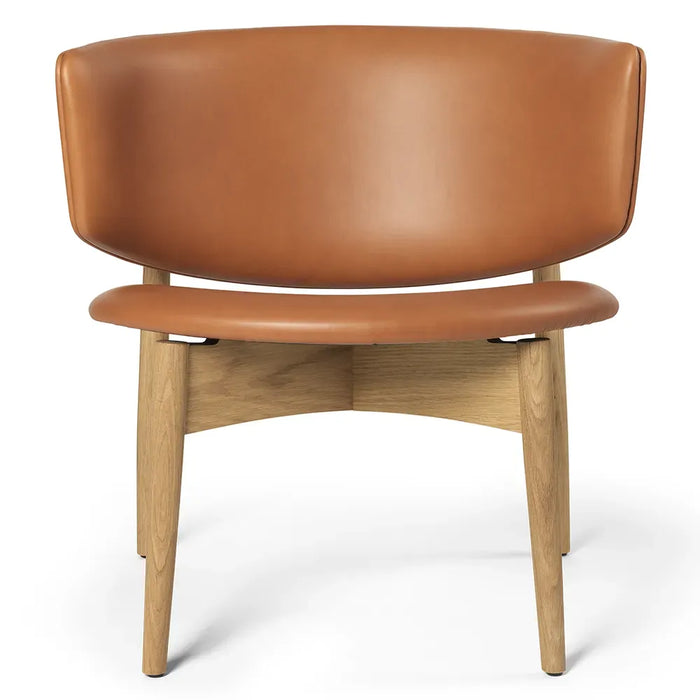 Photo of Herman Lounge - Loungestol - Oak/envy 20320 Cognac - W: 72.5 X H: 71 X D: 64.5 Cm