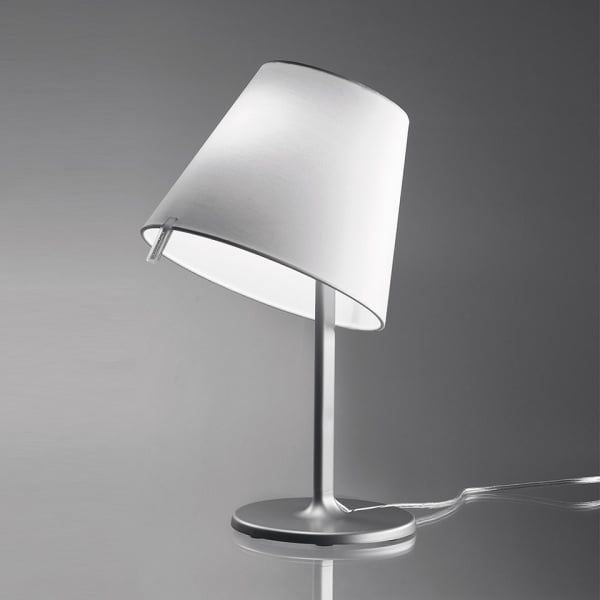 Photo of Melampo Nut Table Lamp Aluminium Grey - Table Lamps - Adrien Gardère - Silver
