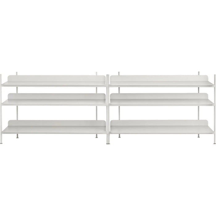 Photo of Compile Shelving System/Configuration 6 - Grey - Metal