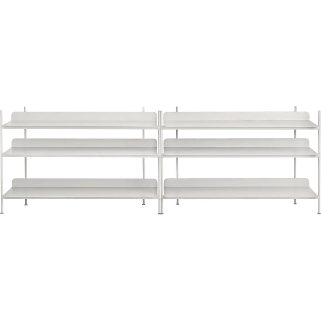 Photo of Compile Shelving System/Configuration 6 - Grey - Metal