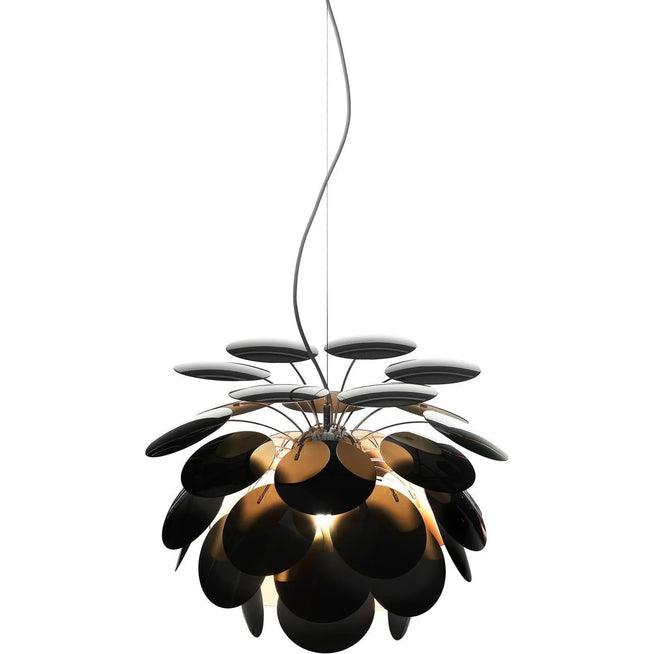 Photo of Discoco 53 Pendant Light - Black/gold - Pendant Lights - Christophe Mathieu - Black