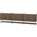 Thumbnail photo of String Wall Rack 75 x 30 cm, Brown, 2-pack - Shelving - Nils Strinning - Brown - Metal