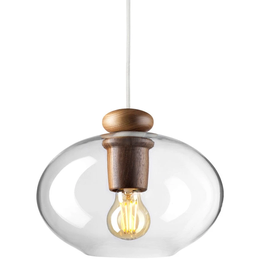 Hiti U2 Pendant - lacquered walnut