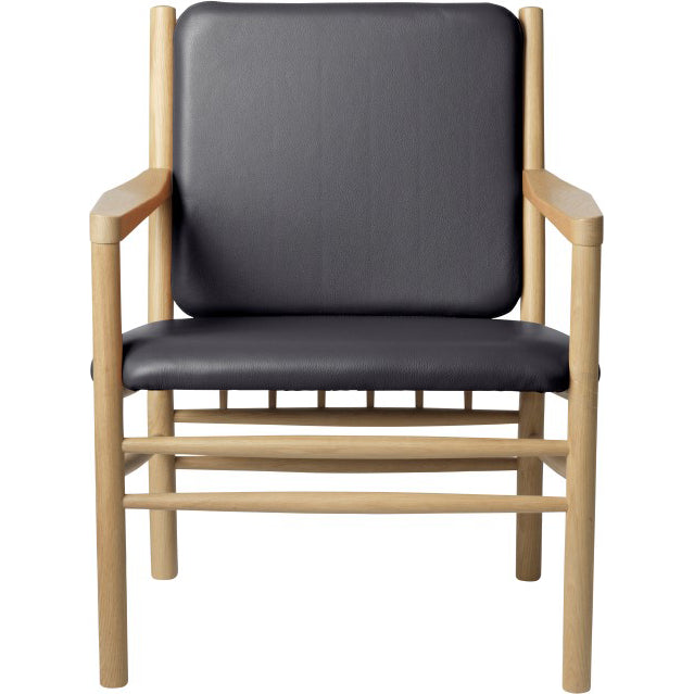 Photo of J147 Armchair - lacquered oak