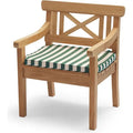 Drachmann Chair Cushion, Light Apricot/dark Green - Dynor & Kuddar - Skagerak Design Team - Grön