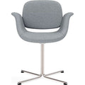 Flamingo Chair 3381 By Foersom & Hiort-lorenzen - Spisebordsstol - Max 93 Indian Red / Stainless Steel - W68 X D63 X H80 X Sh45 Cm