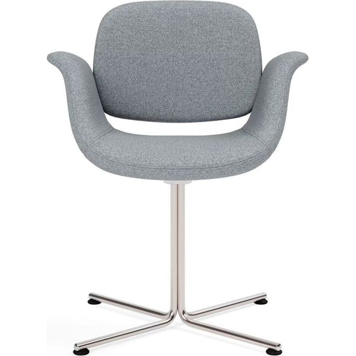 Flamingo Chair 3381 By Foersom & Hiort-lorenzen - Spisebordsstol - Max 93 Indian Red / Stainless Steel - W68 X D63 X H80 X Sh45 Cm