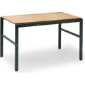 Thumbnail photo of Reform Table, Teak, Aluminium / Hunter Green - Garden table - Louise Hederström - Green - Metal/wood