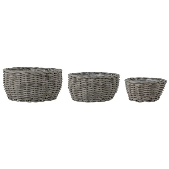 Fioria 3 Piece Flower Pot Set