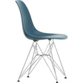 Eames Plastic Chair Dsr - 83 Sea Blue/chrome Base - Matstolar - Charles & Ray Eames - Blå - Metall/plast