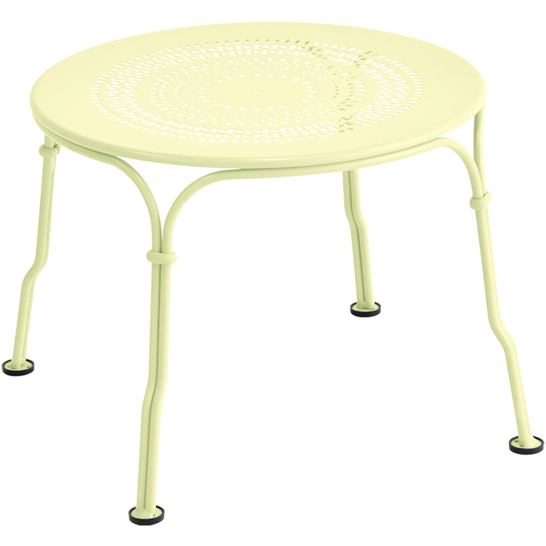 1900 Low Table Frosted Lemon A6 - Småbord & Sidobord Utomhus - Gul - Metall