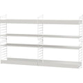 Thumbnail photo of String Wall Rack 50x30, White, 2-pack - Shelving - Nils Strinning - White - Metal