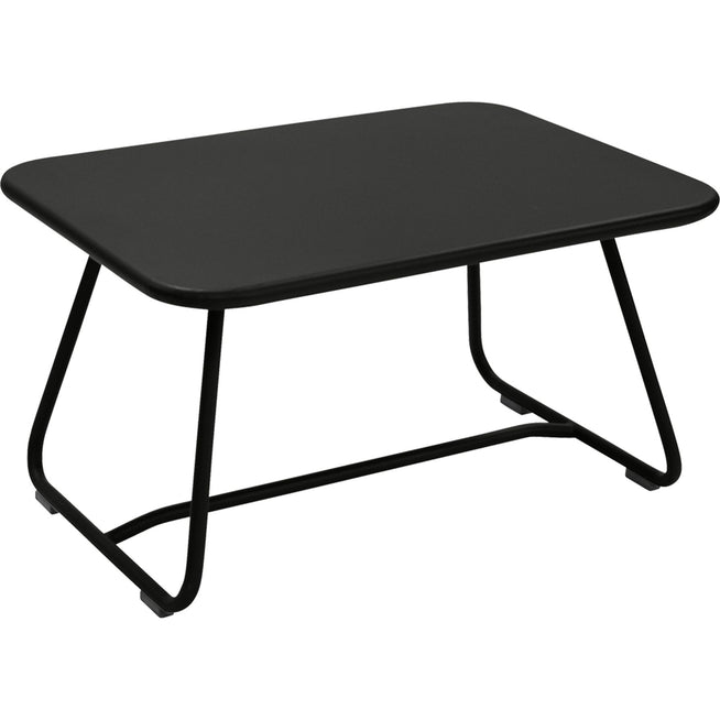 Photo of Sixties Low Table, Liquorice - Småbord & Sidobord Utomhus - Frédéric Sofia - Svart - Metall