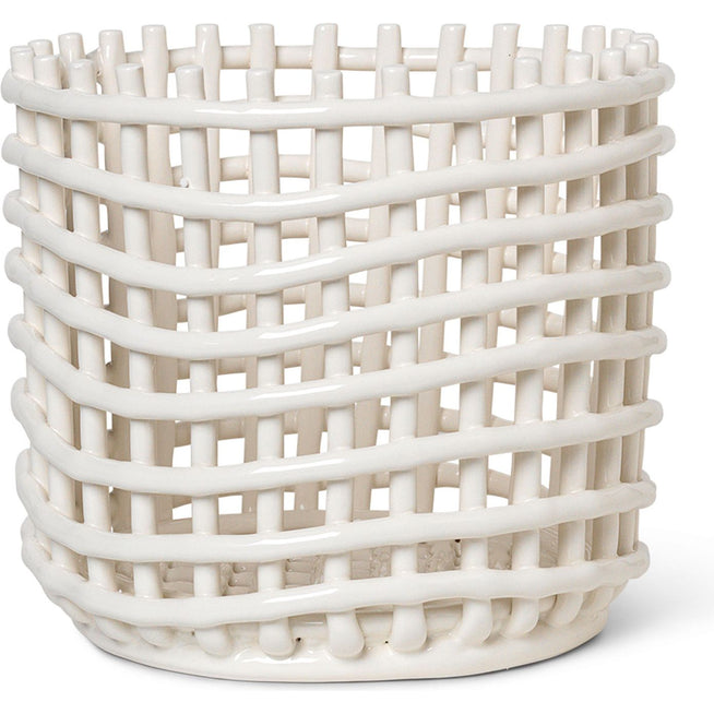 Photo of Ceramic Basket - Kurv - Large