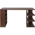 Thumbnail photo of Edre Desk - Skrivebord - Edre Desk - Dark Stained Pine - W137 X D65 X H73.5 Cm