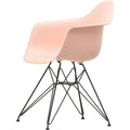 Eames Plastic Armchair Dar - 41 Pale Rose - Basic Dark Base - Matstolar - Charles & Ray Eames - Rosa - Metall/plast