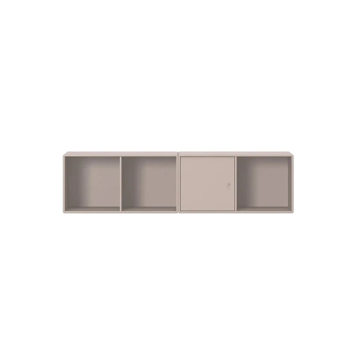 Photo of Line Sideboard - Suspension Rail - Mushroom - Shelving System - Beige - Mdf
