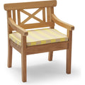 Drachmann Chair Cushion, Lemon/sand - Dynor & Kuddar - Skagerak Design Team - Gul