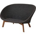 Thumbnail photo of Peacock Lounge Sofa - Rope - Without Cushions
