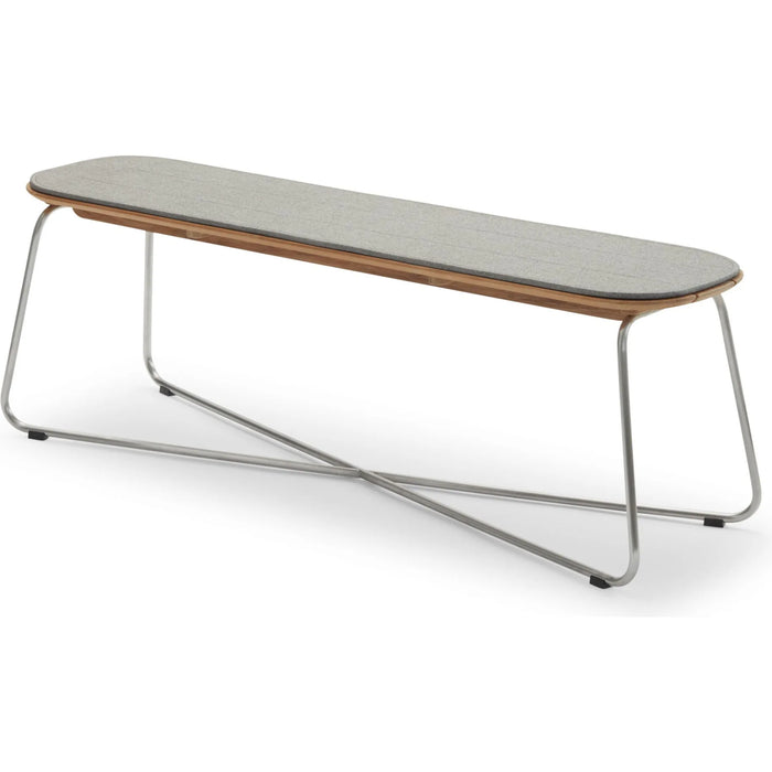 Lilium Bench Cushion Ash - Dynor & Kuddar - Grå