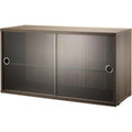 Thumbnail photo of String Cabinet/Display Case Walnut - Wall Shelves - Nils Strinning - Wood - Glass/Wood