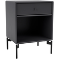 Thumbnail photo of Dream Nightstand - Anthracite / Black Legs - Bedside Table - Peter J. Lassen - Black - Mdf