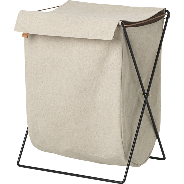 Photo of Herman Laundry Stand - Vasketøjskurv - Cotton Canvas - H65 W50 D40 Cm