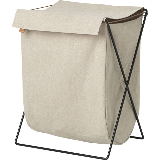 Photo of Herman Laundry Stand - Vasketøjskurv - Cotton Canvas - H65 W50 D40 Cm