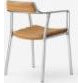 Thumbnail photo of Vipp451 Stol Pol. Aluminium-sand Leather