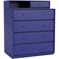 Thumbnail photo of Keep Chest Of Drawers, Plinth H3 cm - Monarch - Chest of drawers - Peter J. Lassen - Blue - Wood