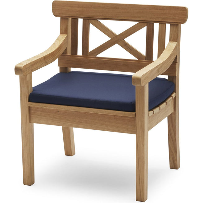 Photo of Drachmann Chair Cushion, Outdoor Textile / Marine - Dynor & Kuddar - Skagerak Design Team - Blå