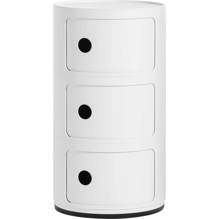 Photo of Modular 4988 Mat White, 3 Compartments - Hurtsar - Anna Castelli Ferrieri - Vit - Plast