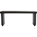 Thumbnail photo of Arc Bench 35x120 Cm Coffee