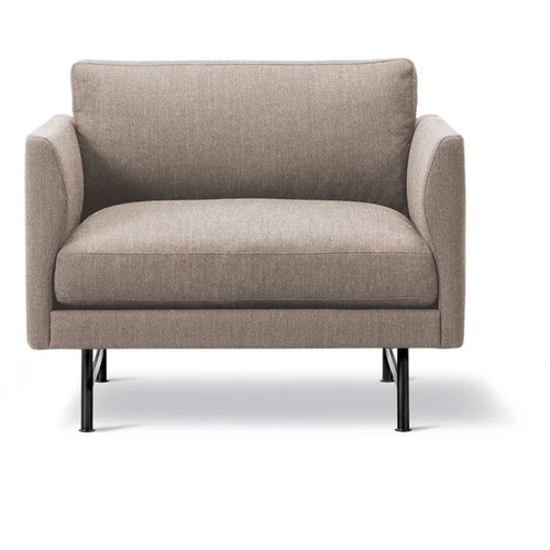 Photo of Calmo Lounge Chair 80 5621 By Hugo Passos - Lænestol - Fiord 271 / Black - W105 X D90 X H75,5 X Sh41 Cm