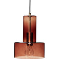 Thumbnail photo of Hanging Lamp Glass - Brown