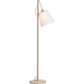 Thumbnail photo of Pull Floor Lamp, Oak/white - Shade lamps - Whatswhat - Wood-coloured, white