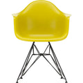 Eames Plastic Armchair Dar - 34 Mustard - Basic Dark Base - Matstolar - Charles & Ray Eames - Gul - Metall/plast