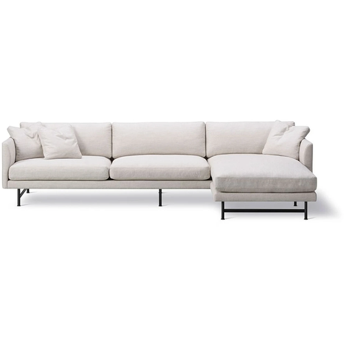 Photo of Calmo Sofa 95 5655 By Hugo Passos - 3 Personers Sofa - Ruskin 10 / Black - W295 X D90/155,5 X H75,5 X Sh41 Cm