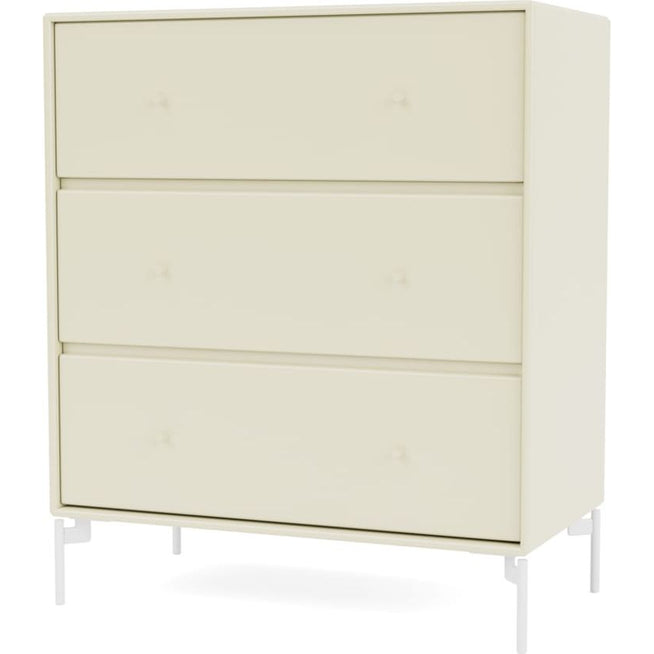 Photo of Carry Dresser - Vanilla / Snow Legs - Dressers - Peter J. Lassen - White - Wood