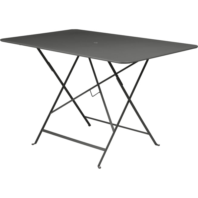 Photo of Bistro Table 117 x 77 cm, Liquorice - Outdoor dining table - Black - Metal