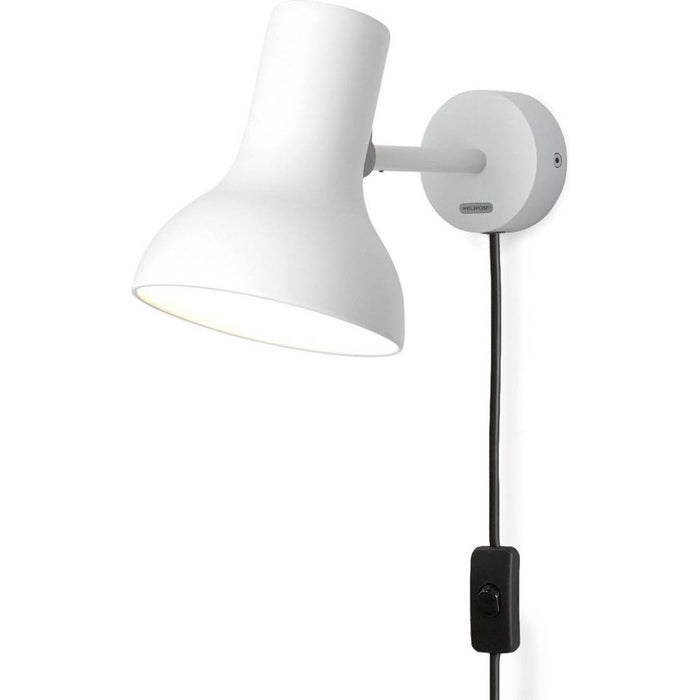 Photo of Type 75 Mini Wall Light, Alpine White + Cable, Excl. Led 10w E27 Ip20 - Sänglampor - Sir Kenneth Grange - Vit