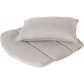 Thumbnail photo of Breeze Lounge Chair Cushion - Outdoor Cushions - Grey - Cane-line Natté - W: 63 x D: 50 x H: 2 cm